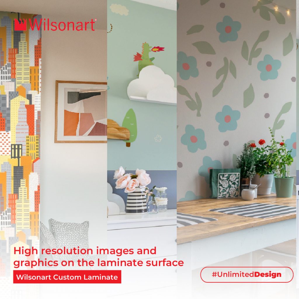 Create Unlimited Design with Wilsonart Custom Laminate Wilsonart